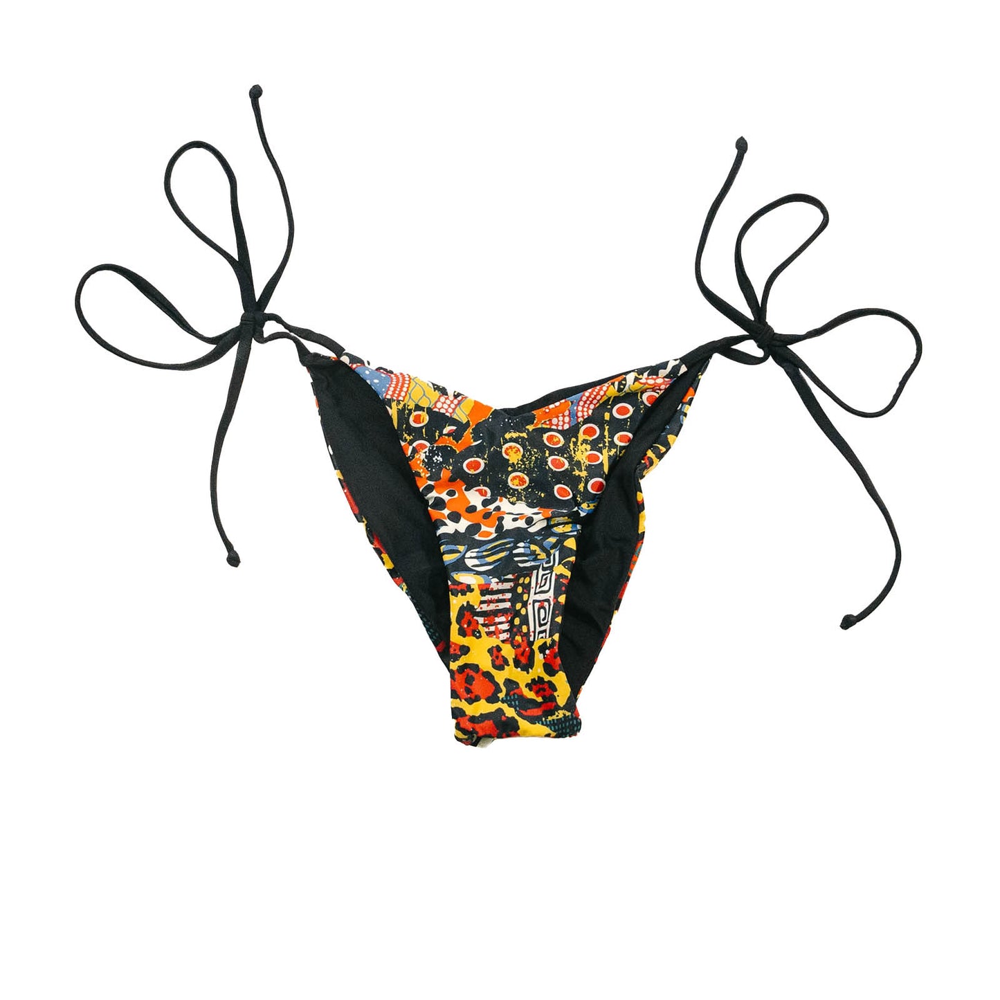 Animal Printed V Shaped Bikini Bottoms