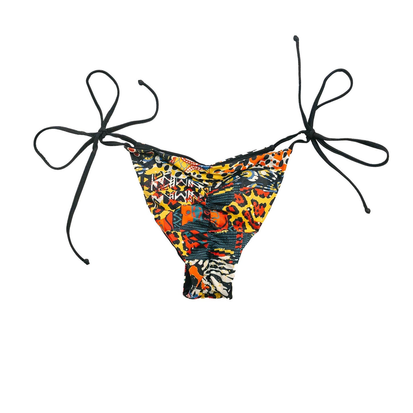 Animal Printed V Shaped Bikini Bottoms